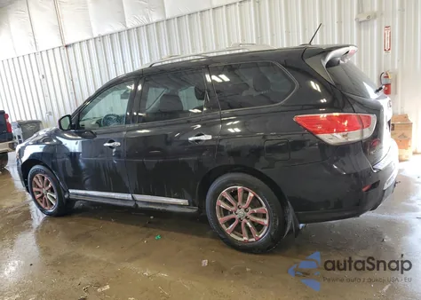 2014 Nissan Pathfinder S z USA, uszkodzony, nr VIN 5N1AR2MN1EC607635